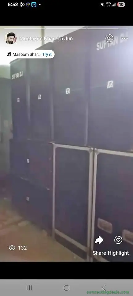 2 Am 5000 watt 6000 watt 4 tope 4+4 speaker 2