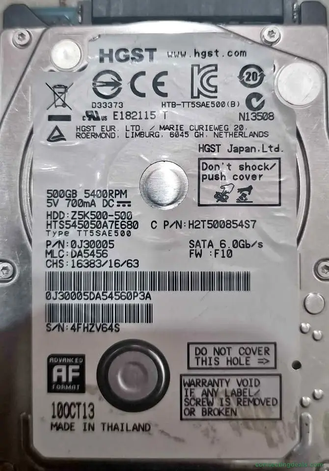 HGST 500GB