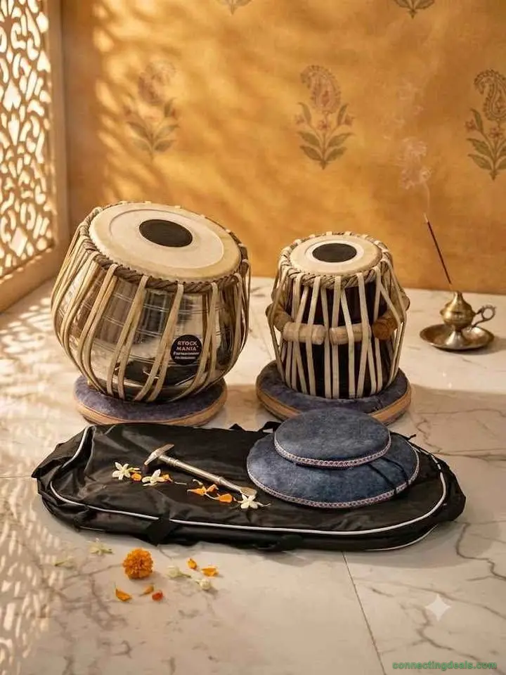 STOCK MANIA® 91 Tabla Set, Basic Tabla Drums Set,