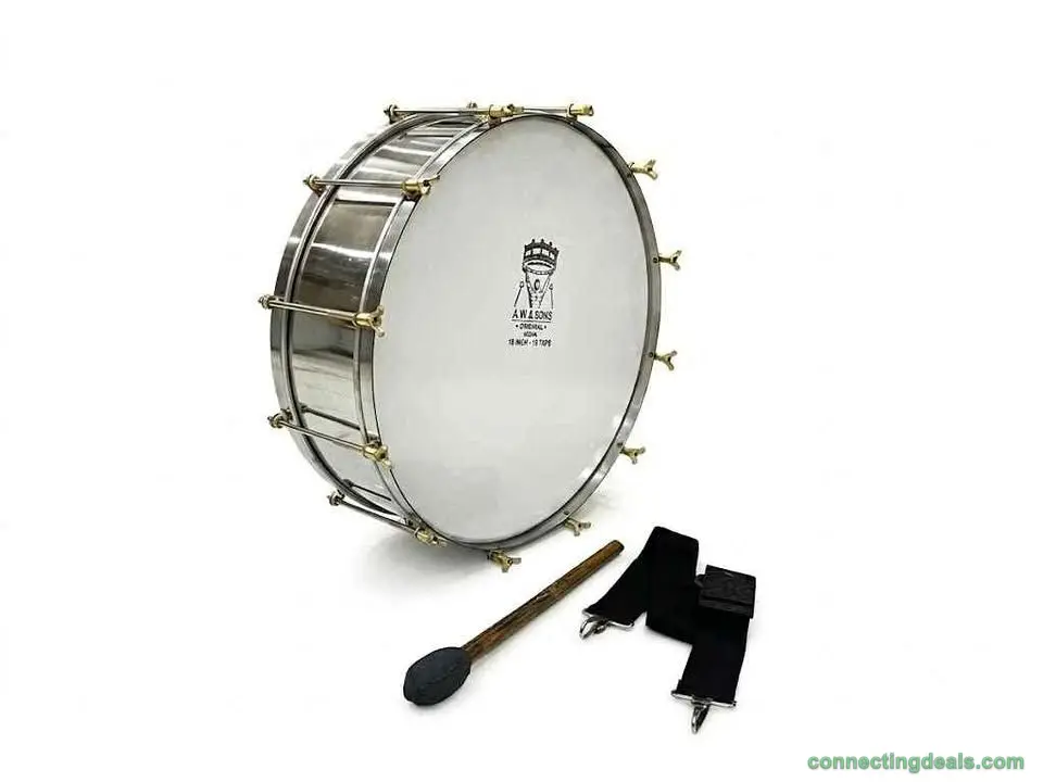 20 INCH Bass Drum with Drumstick Mallet and