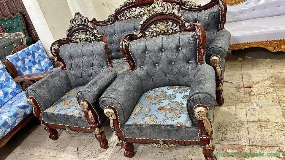 Maharaja sofa 3+1+1 full set starting price 32,000