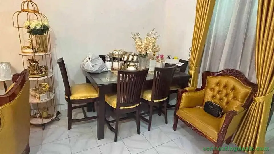 Jual borongan sofa sama set meja makan