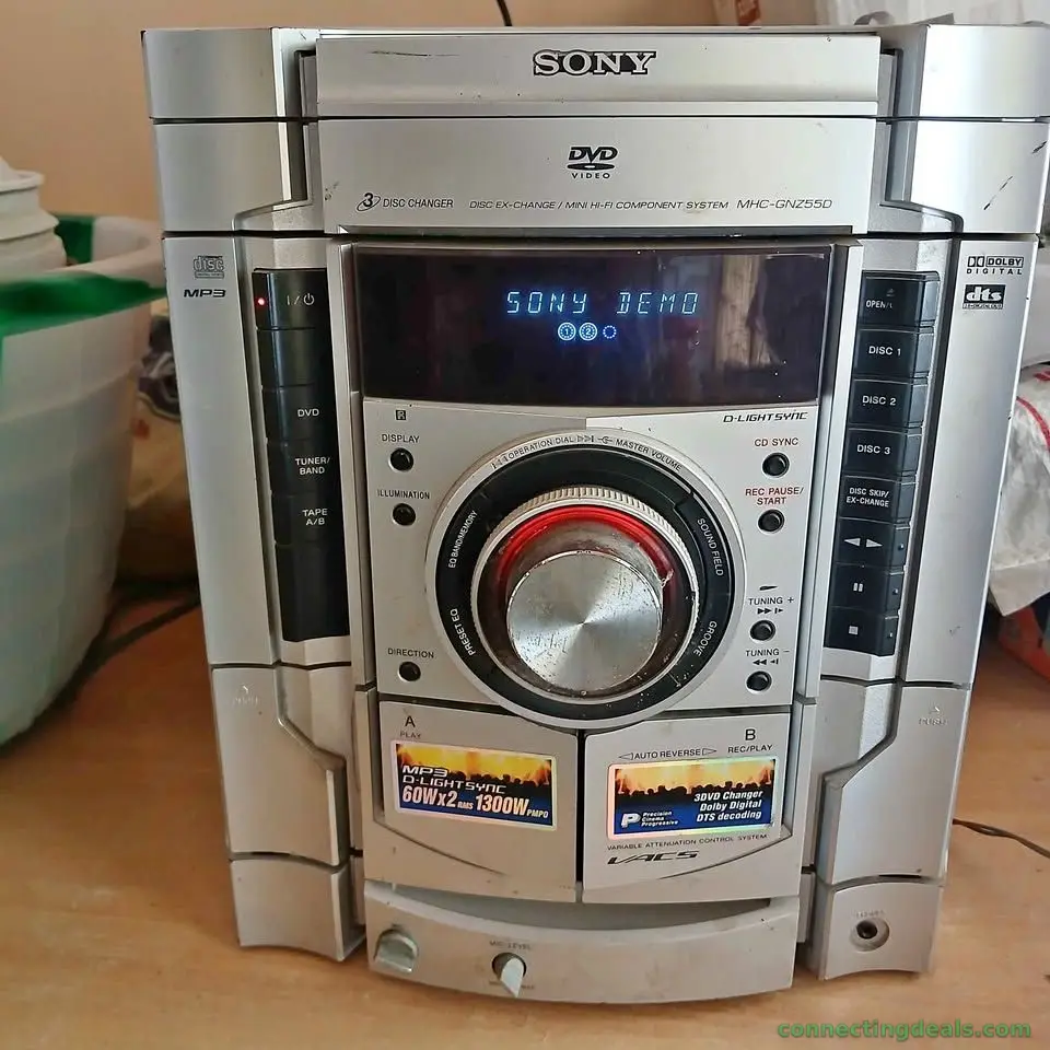 Sony hifi MHC GNZ55D