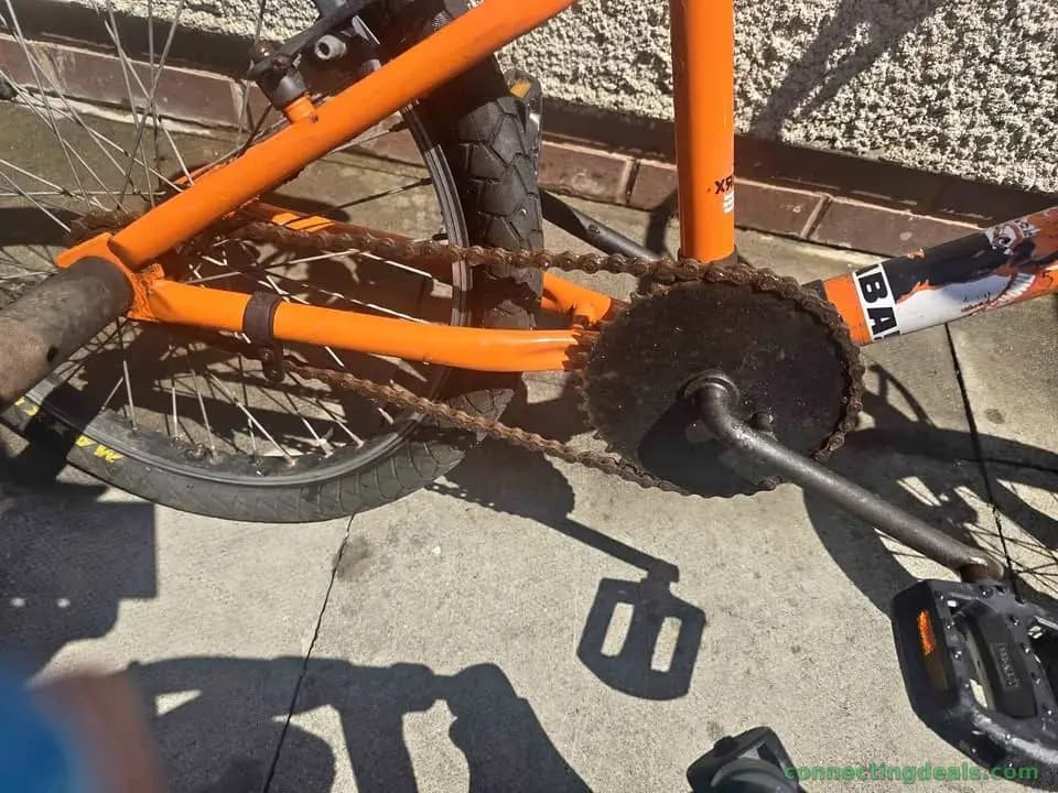 4 Bikes, One mountain bike, One bmx kids bike,