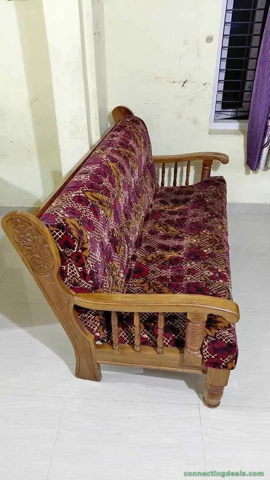 Teak Setty three seater only