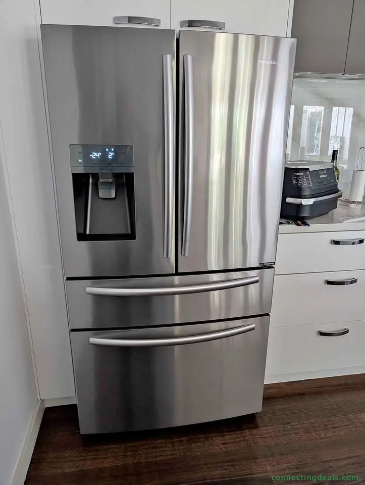 Hisense french door fridge READ needs gas