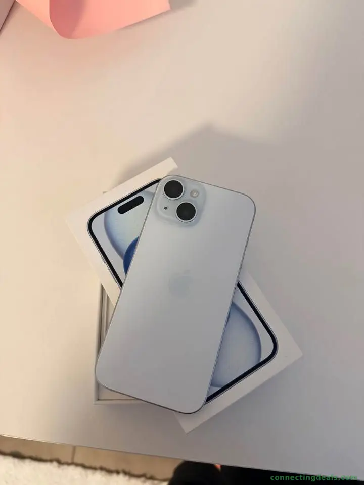 iPhone 15 256 GB Blau –