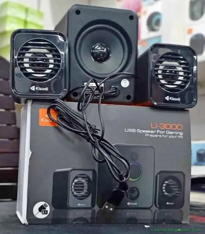 Kisonli U - 3000 USB Speaker Premium Quality