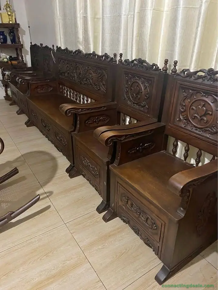 Exquisite Custom Narra Sala Set + Freebies - Image 1