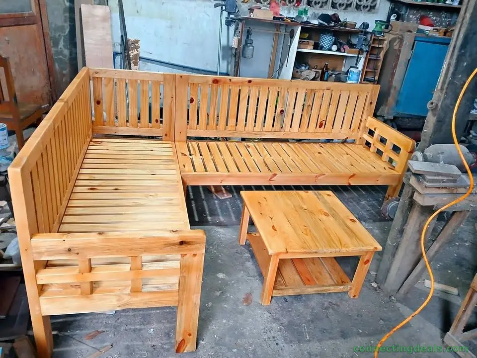 L shape palochina Sofa set