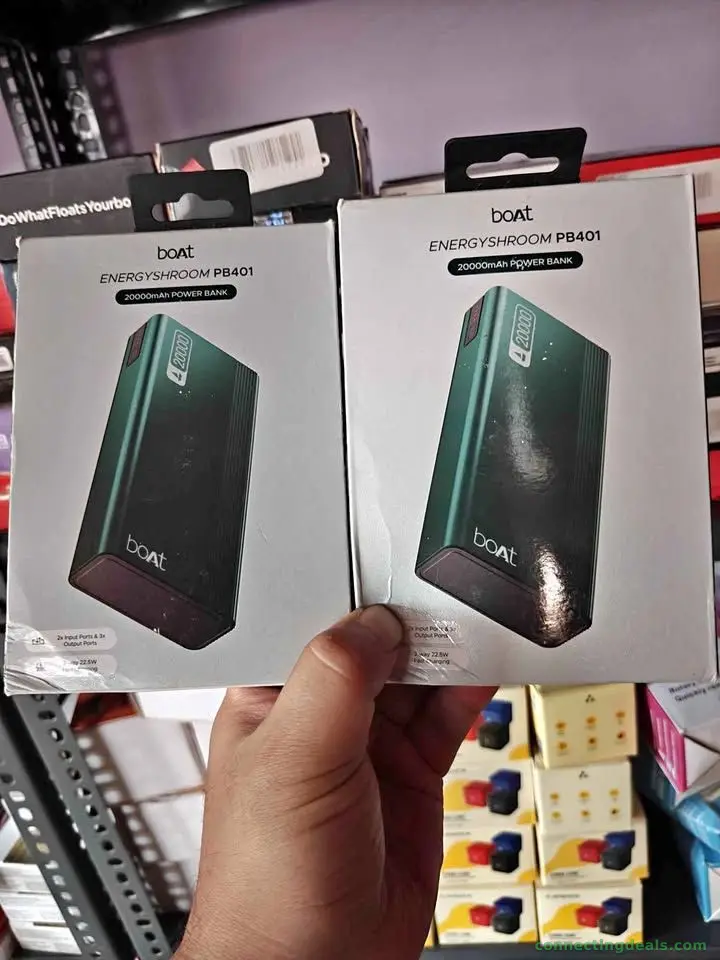 Boat Power Bank 20000mah seal pack oragainal