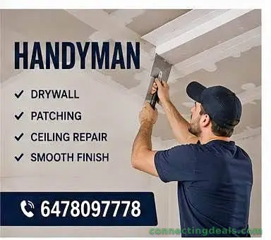 Handyman Drywall and Ceiling Repair Services