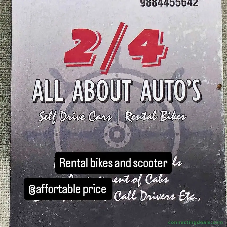 Rental bikes available
