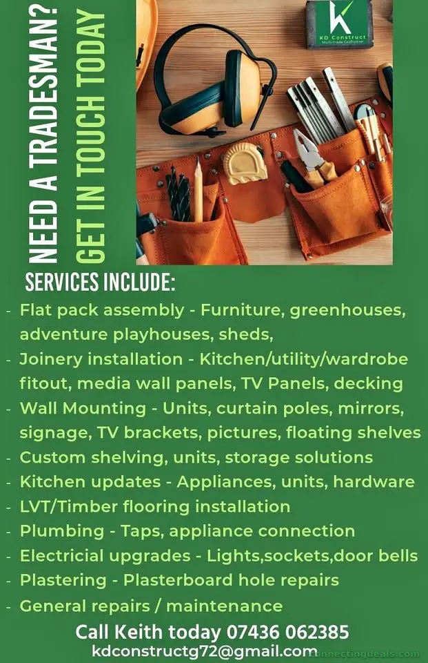Carpenter/Handyman that is Multi skilled