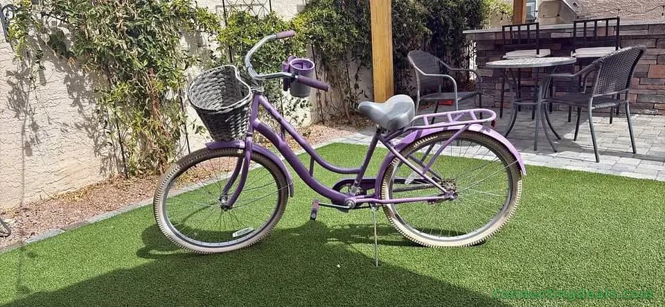 Purple Women's Cruiser Bike 24”