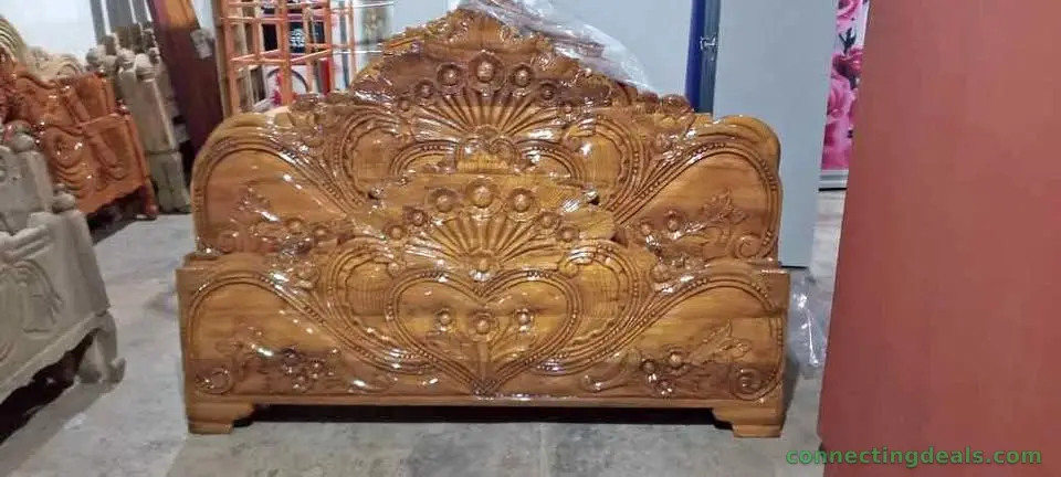 New awesome design segun wooden box bed - Image 1
