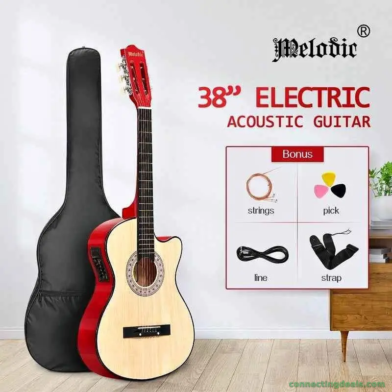 Semi Acoustic Guitar 38inch