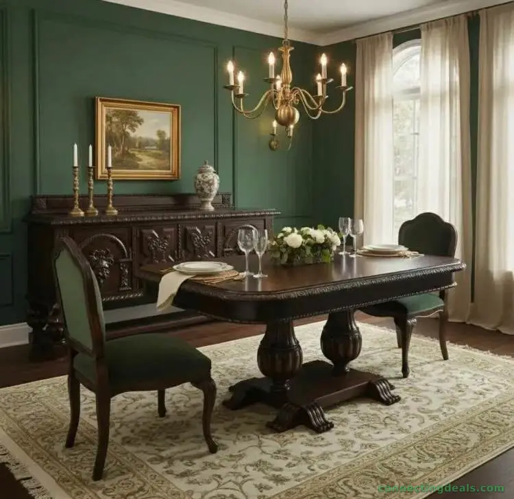 VENDE-SE SALA DE JANTAR COLONIAL - Bufê, Mesa,