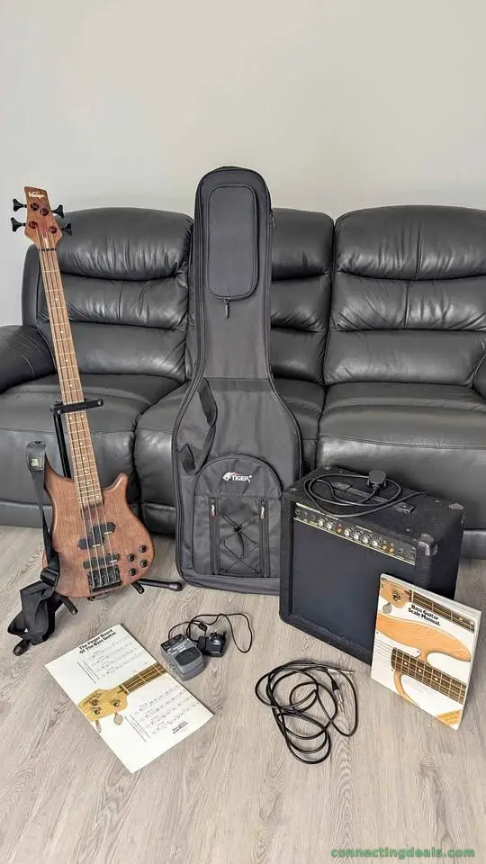Bass guitar package