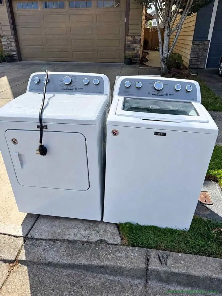 Maytag washer and dryer set