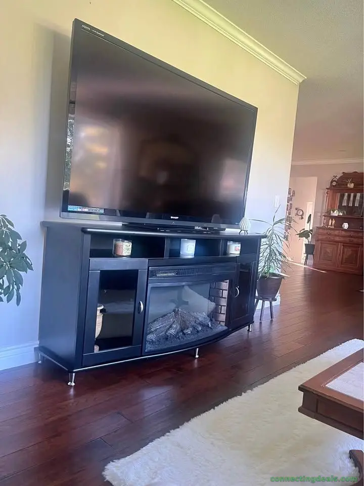 70” tv and stand
