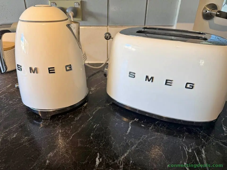 Smeg kettle and toaster