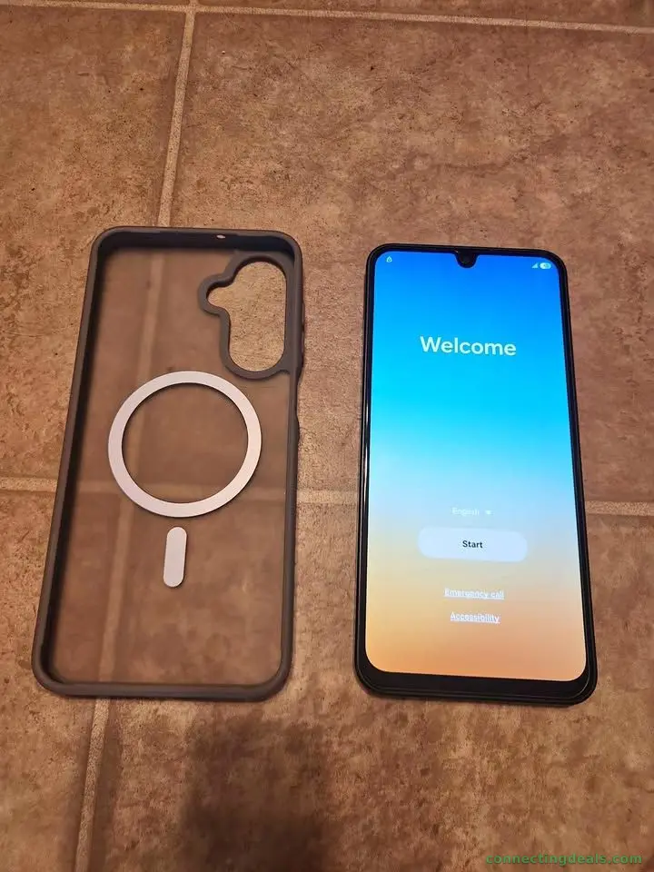 Samsung A17 phone Cricket 2 weeks old