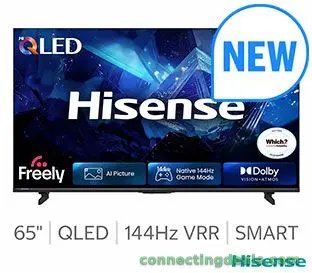 Hisense PRO 65 Inch QLED 4K UHD Smart TV