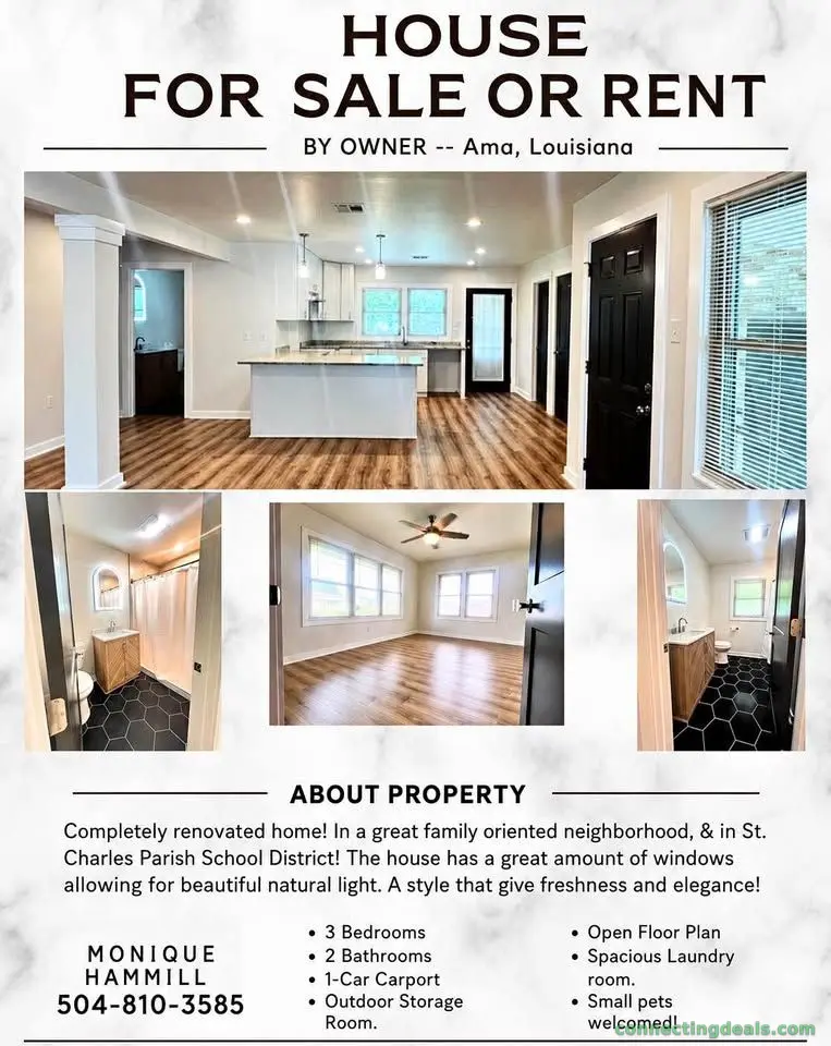House for Sale or Rent