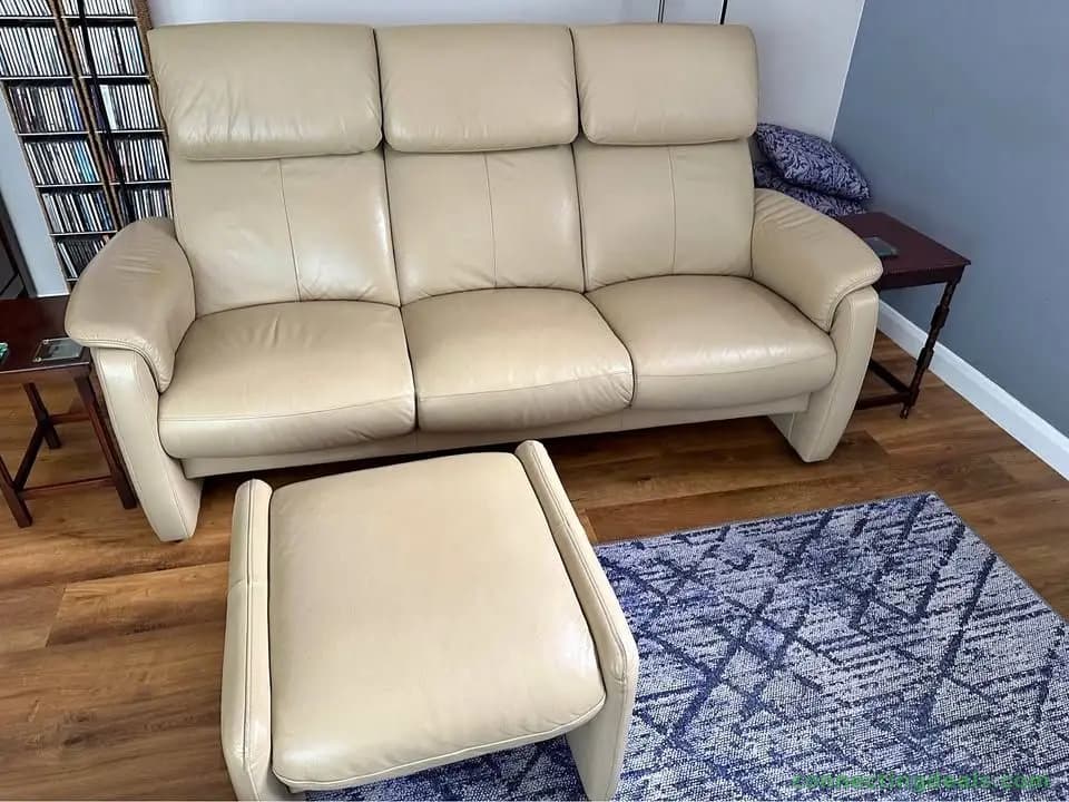 Furniture Village leather sofas