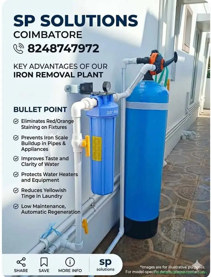 Iron removal filter