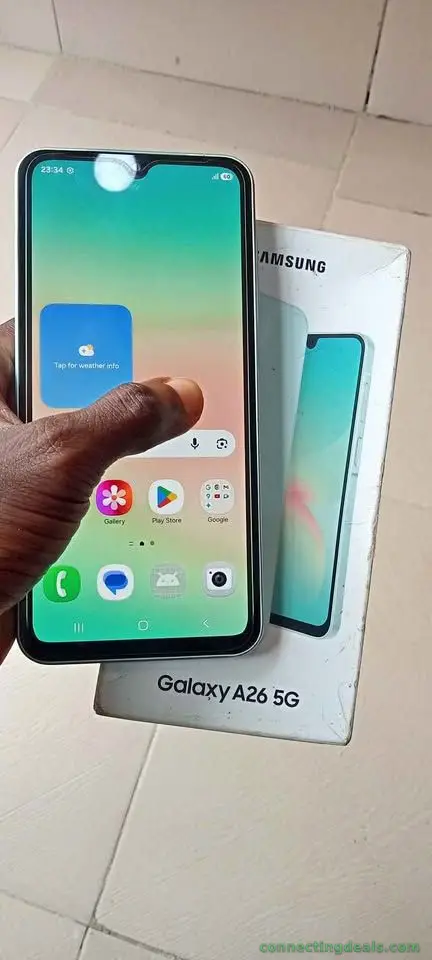Samsung Galaxy A26 5G || 128+6GB || Price-186k ||