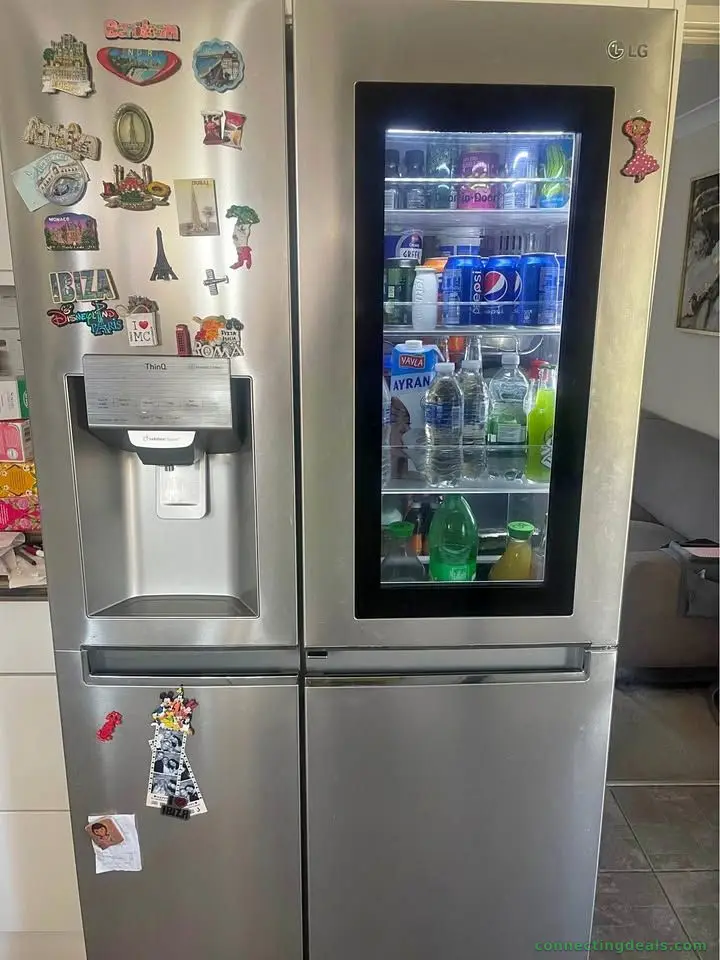 LG side by side fridge freezer