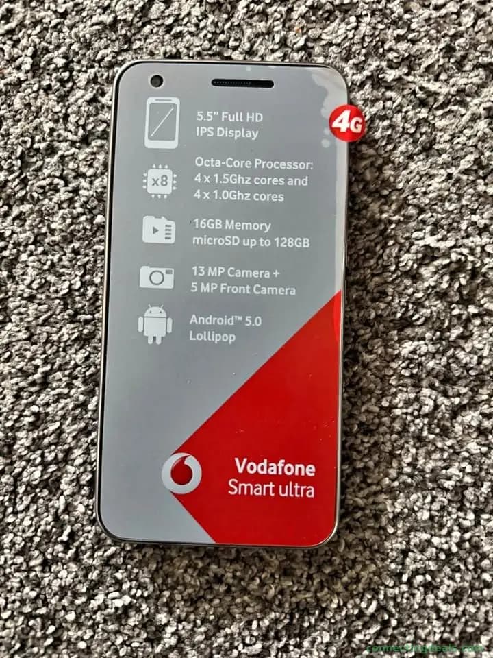 Vodafone smart ultra 4g phone