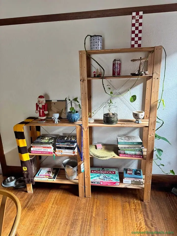 Wooden Shelf Unit