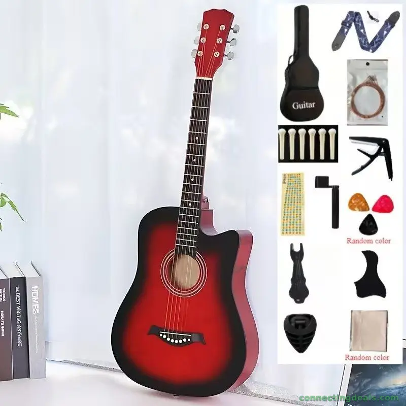 Guitar with all accessories