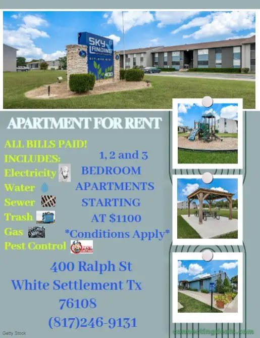 1 Bed 1 Bath Apartment