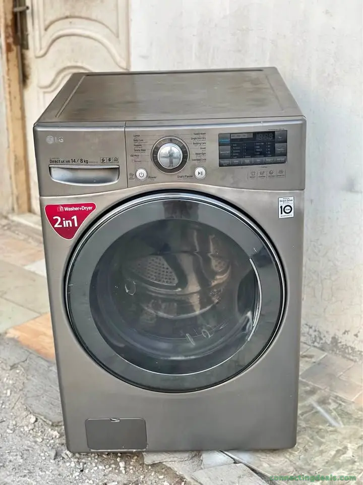 LG 14/8kg 2in1 100% dryer washing machine for sale