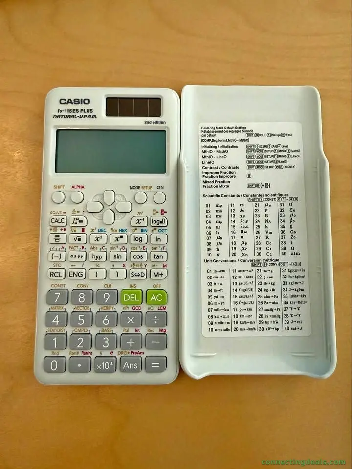 Casio fx-115ES PLUS 2nd Ed Scientific Calculator - Image 1
