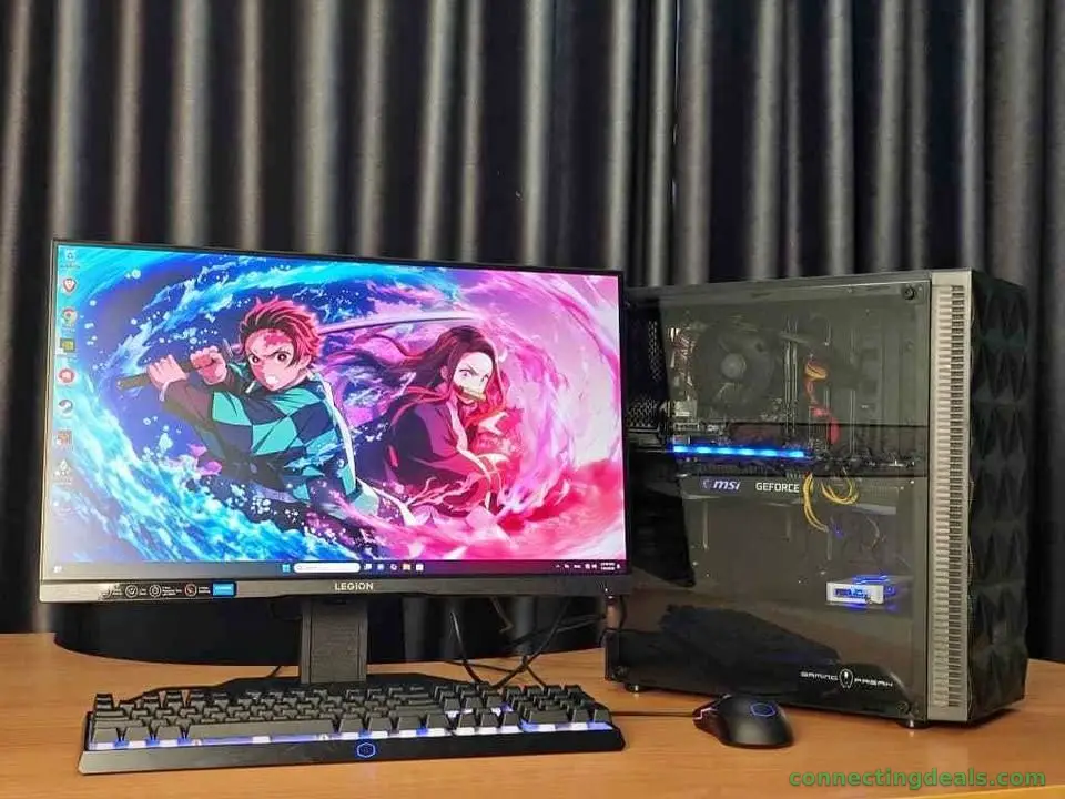 Gaming PC Full Set RTX 3070 8GB Ryzen 5 3600 16GB