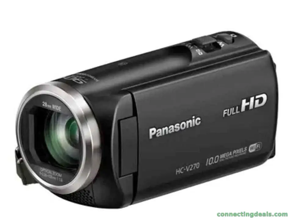 PANASONIC HC-V270 Caméscope Full HD Wi-Fi Zoom 50x