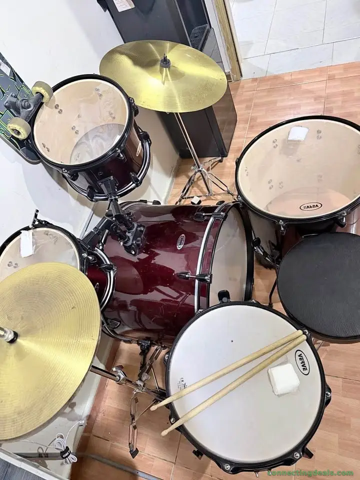 Verve accoustic drum set for sale