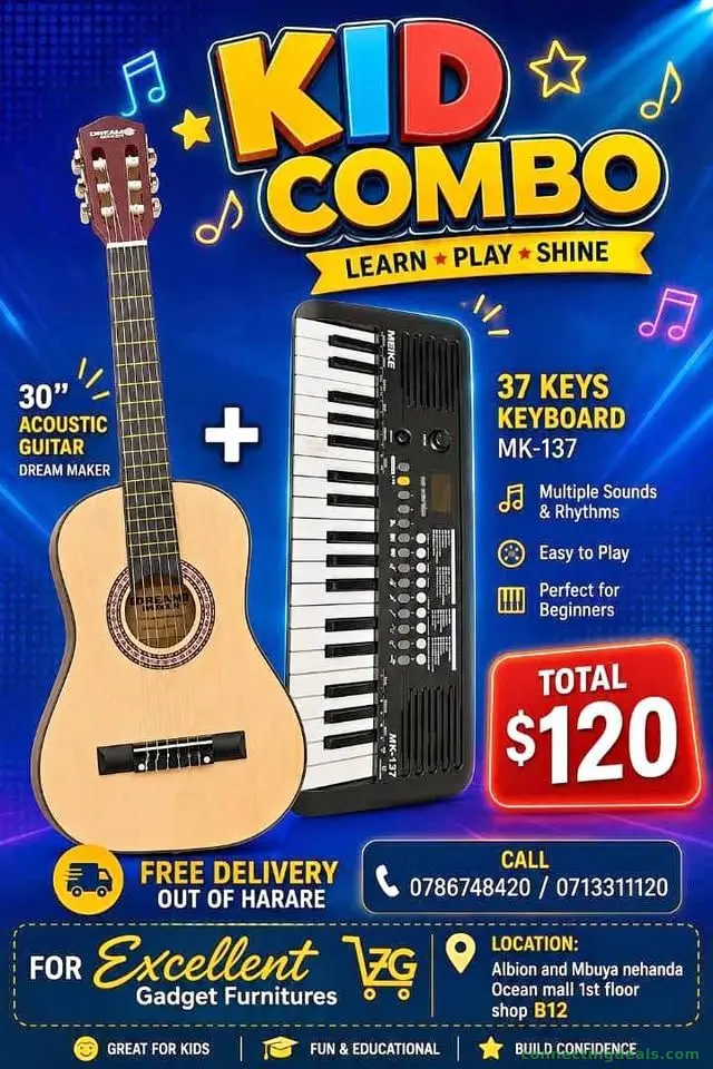 Guitar + keyboard