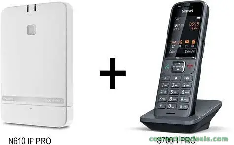 Gigaset N610 IP PRO + S700H PRO DECT Handset