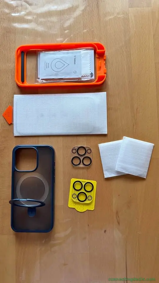 Torres iPhone 15Pro Handyhülle und Displayfolie