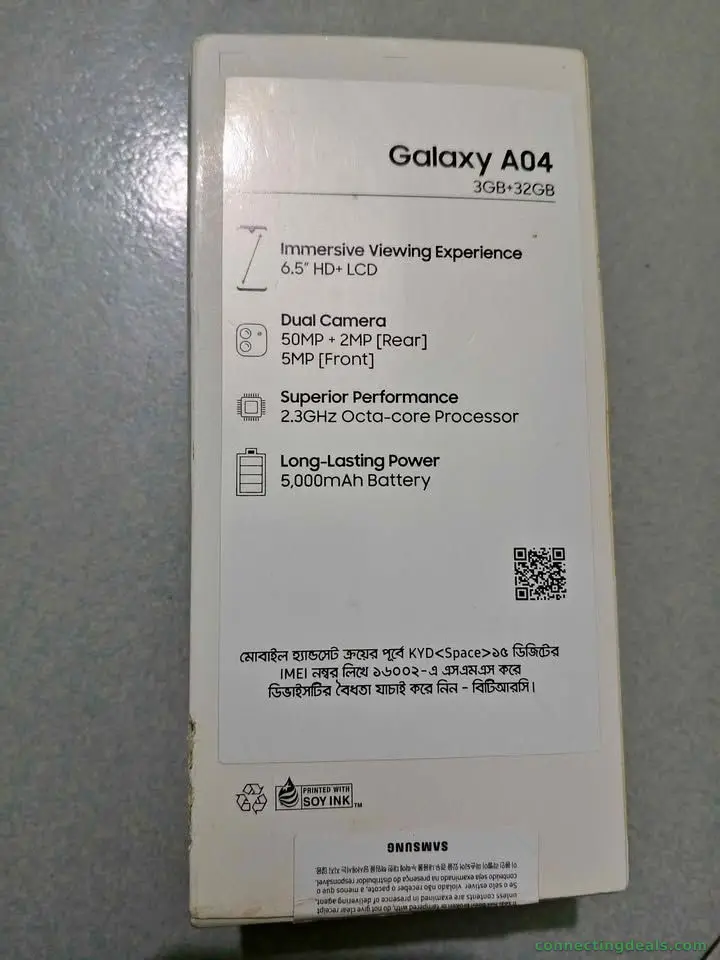 Samsung Galaxy A04 rangpur City