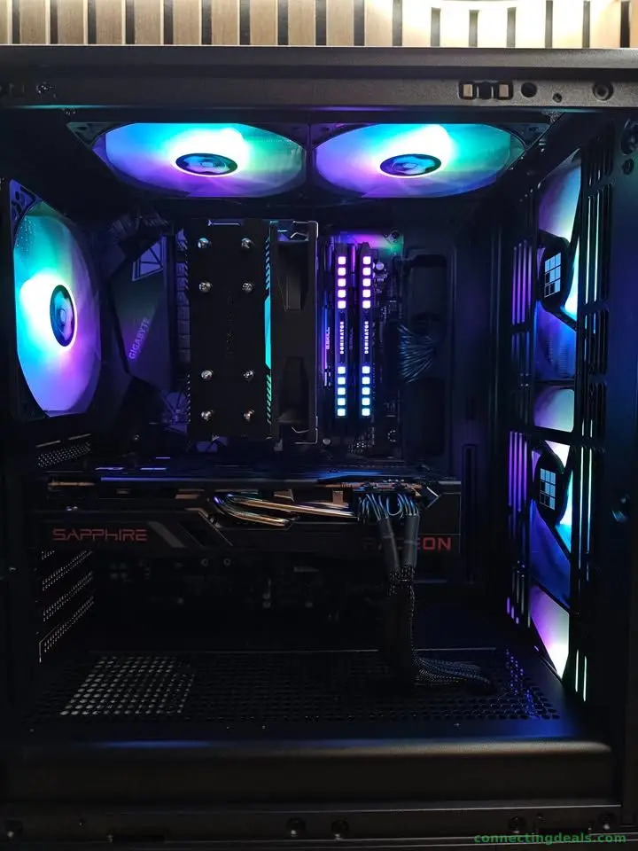 Gaming PC Ryzen 7 / RX 6700 XT 12GB / X570 / 32GB
