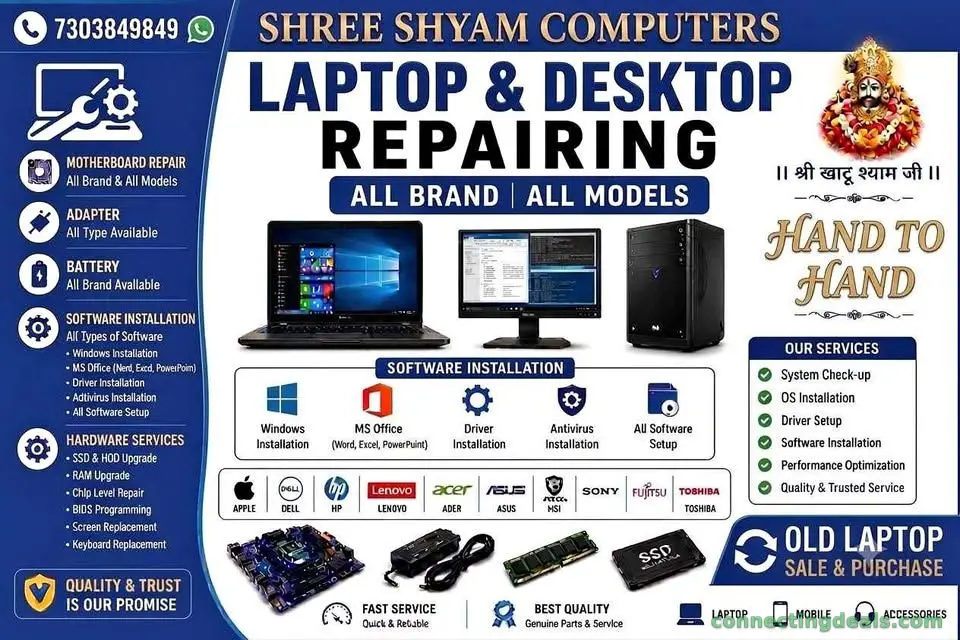 Laptop and Desktop Repair Services