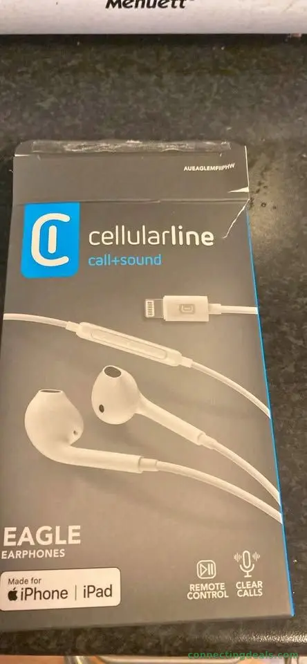 Cellularline høretelefon til iPhone