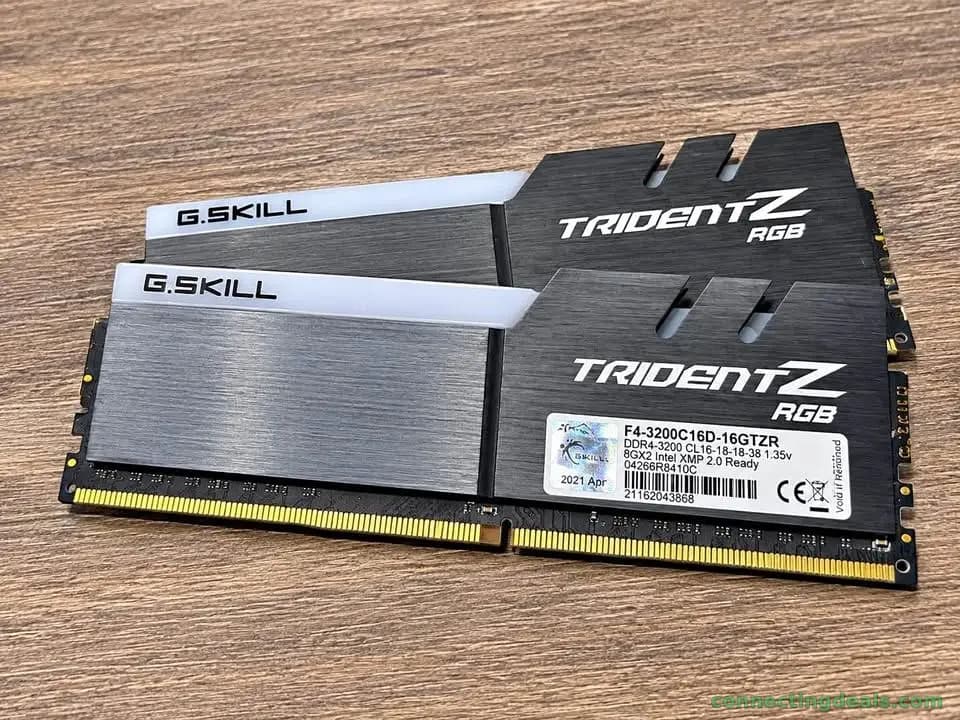 G.Skill TridentZ RGB DDR4 RAM 16GB (2x8GB) 3200mhz